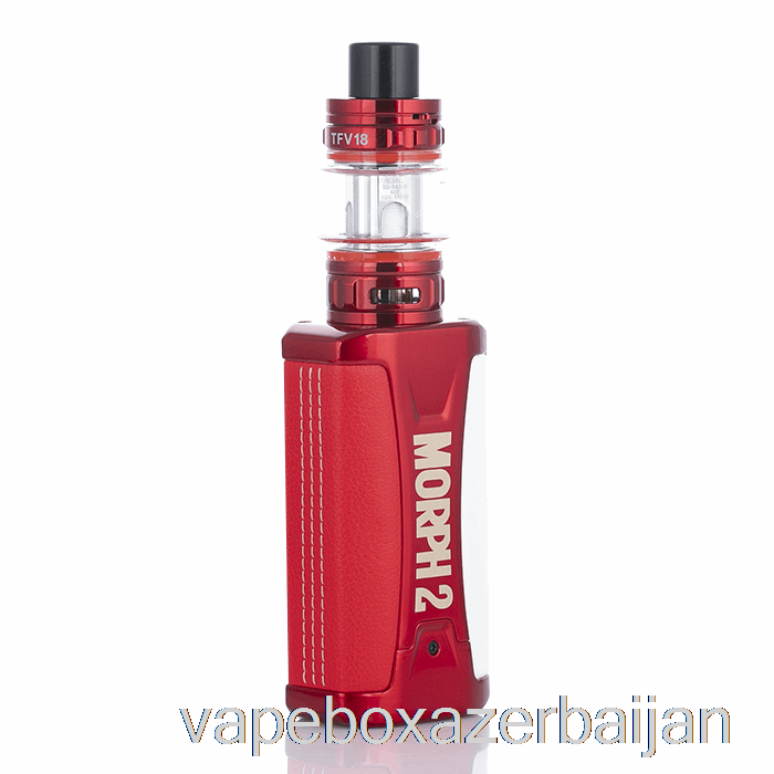 E-Juice Vape SMOK MORPH 2 230W Starter Kit White Red